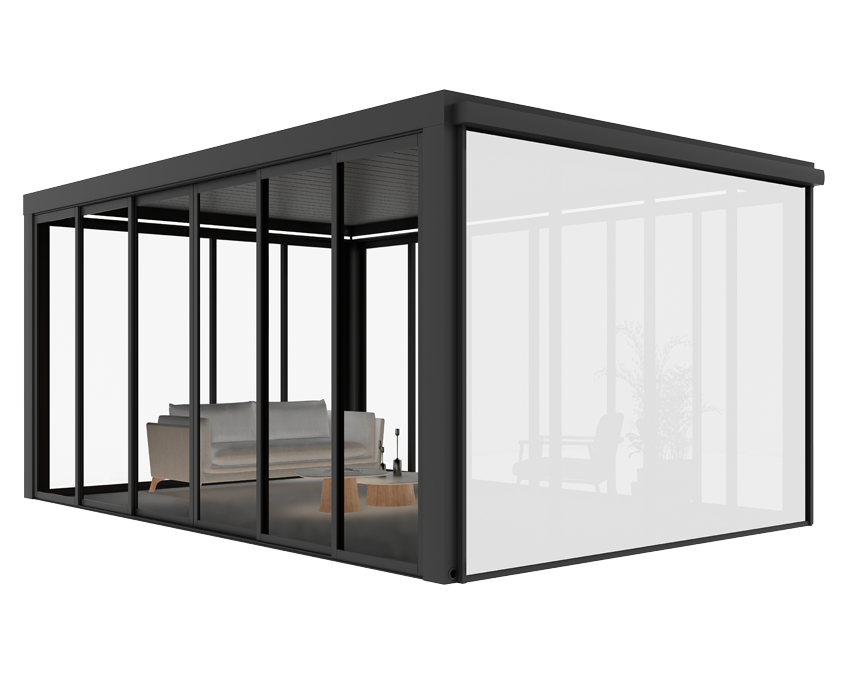bioklimatik pergola sistemi