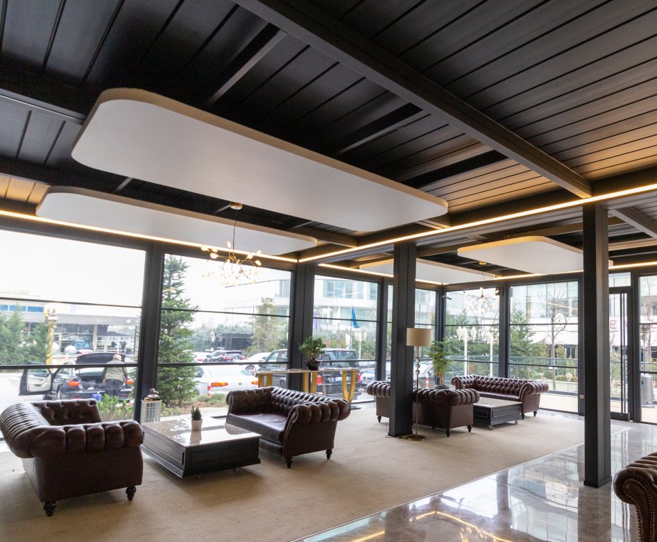 aydınlatmalı bioklimatik pergola 